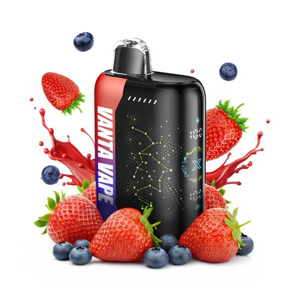 Vanta Vape Pulse X Disposable Vape Device - Strawberry Blueberry