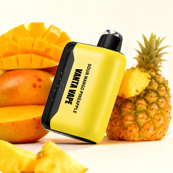 Second image of Vanta Vape Pulse X Disposable Vape Device - Sour Mango Pineapple